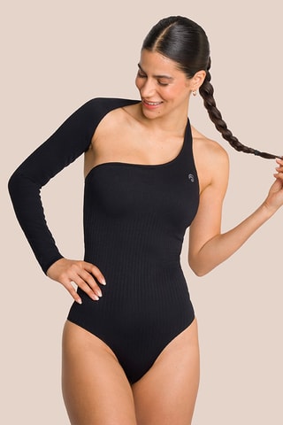 Body de yoga Elodie - Noir