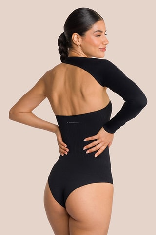 Body de yoga Elodie - Noir