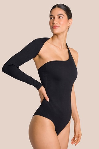 Body de yoga Elodie - Noir