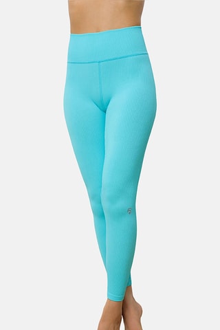 Legging de sport taille haute Maya - Turquoise 