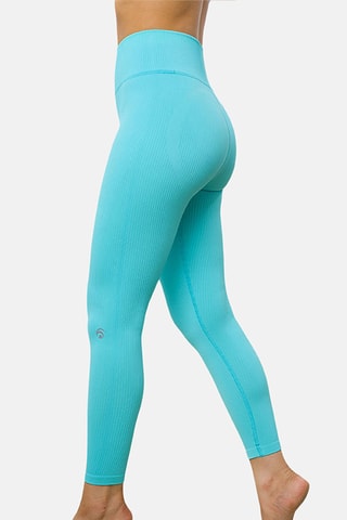 Legging de sport taille haute Maya - Turquoise 