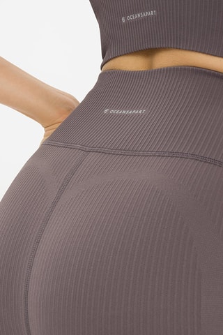 Legging court Maya - Taupe