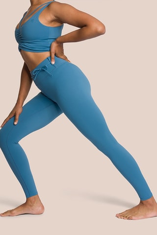 Legging taille haute Gianna - Bleu