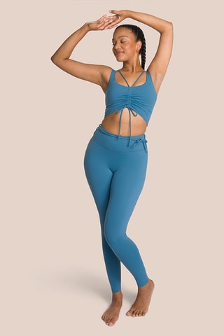 Legging taille haute Gianna - Bleu