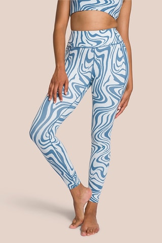 Legging taille haute Shania - Bleu