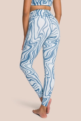 Legging taille haute Shania - Bleu