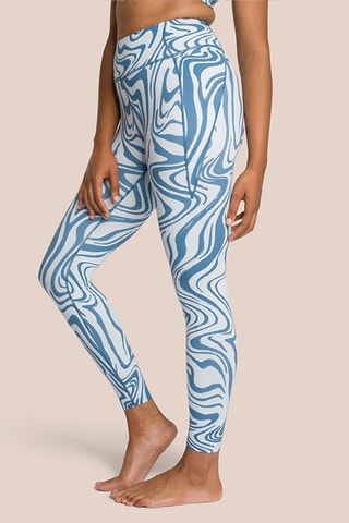 Legging taille haute Shania - Bleu