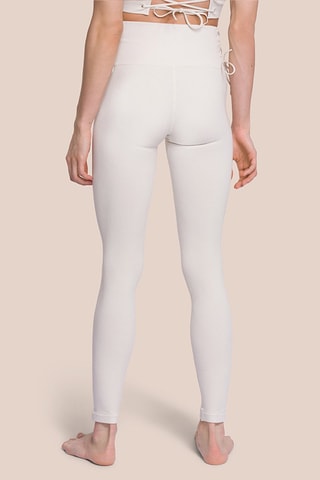 Legging de yoga taille haute Marly - Ecru 