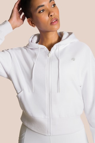 Sweat à capuche Trixy - Blanc