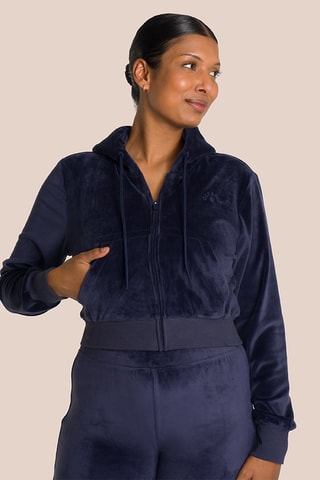 Sweat à capuche Kelly - Bleu nuit
