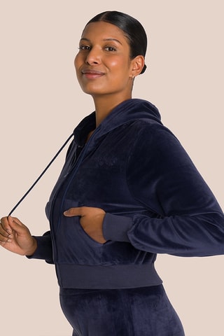 Sweat à capuche Kelly - Bleu nuit