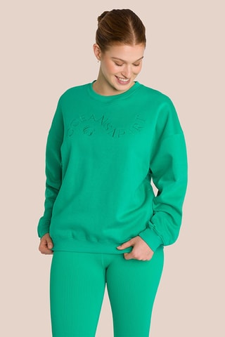 Sweat de yoga Maya - Vert clair