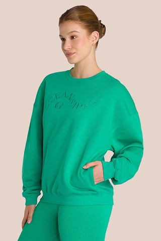 Sweat de yoga Maya - Vert clair