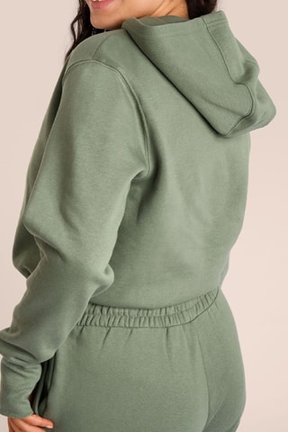 Sweat à capuche Beverly - Vert olive
