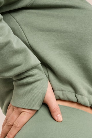 Sweat à capuche Beverly - Vert olive