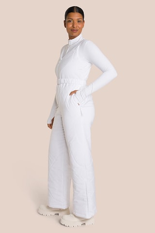 Combinaison de ski Joelle Puffer Onesie - Blanc