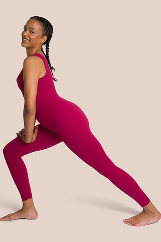 Combinaison de yoga Shania - Fuchsia