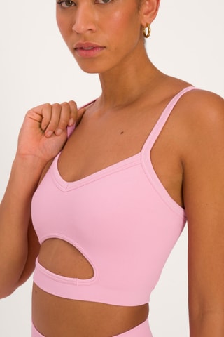 Brassière de sport Fleur - Rose