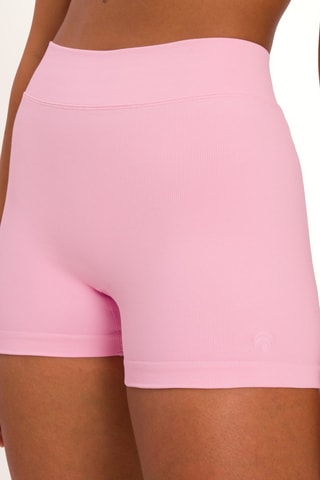 Panty taille haute Fleur - Rose
