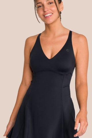 Robe patineuse Hope - Noir