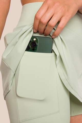 Minijupe taille haute Hope - Vert d’eau