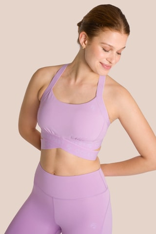 Brassière de sport Beauty - Mauve