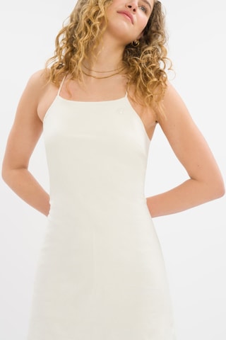 Robe patineuse en lin Lily - Blanc