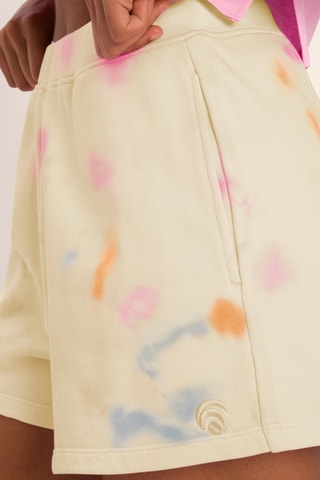 Short tie and dye Lola - Jaune