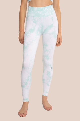 Legging de sport tie and dye Maya - Vert clair