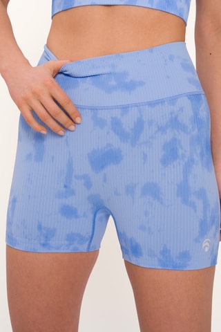 Cycliste tie and dye Maya - Bleu clair