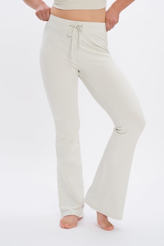 Pantalon bootcut Rory - Beige clair