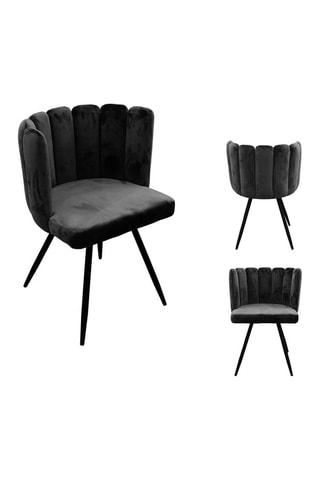 2 cadeiras Ariel Preto