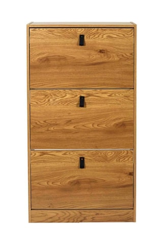 Sapateira com 3 portas Natural