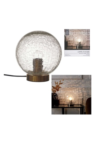 Candeeiro de mesa Cisele Transparente - 25 W