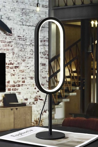 Candeeiro de mesa LED Ionic M6 - Preto