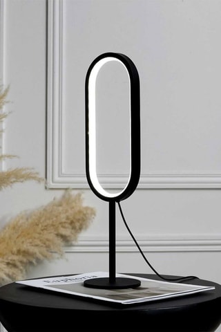 Candeeiro de mesa LED Ionic M6 - Preto