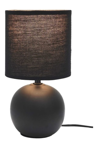 Candeeiro de mesa em cerâmica Essentiel - Preto