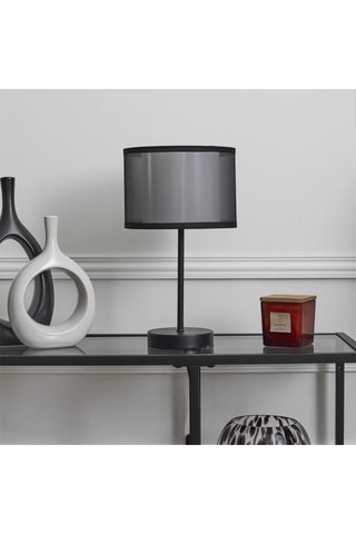 Candeeiro de mesa - Preto