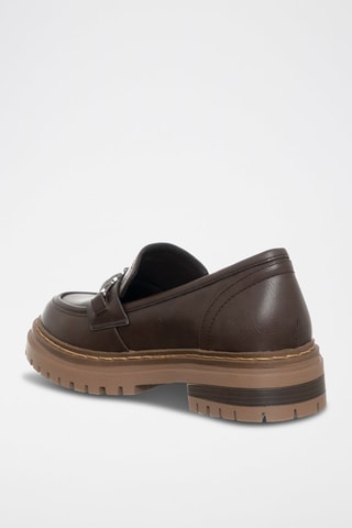 Mocassins - Castanho-escuro 