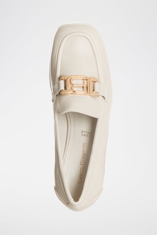Mocassins de salto - Cru