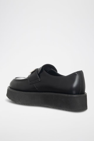 Mocassins com plataforma - Preto - Tua by Braccialini