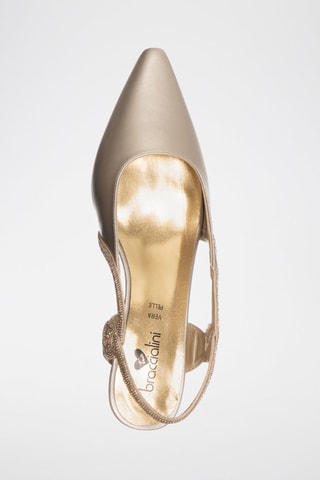 Sapatos de salto - Dourado - Tua by Braccialini