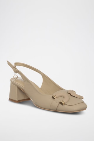 Sapatos de salto - Bege - Tua by Braccialini