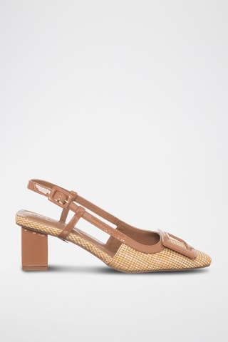 Sapatos de salto - Bege - Laura Biagiotti