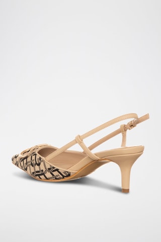 Sapatos de salto - Bege - Laura Biagiotti