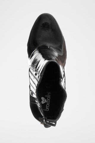 Botins Chelsea envernizados - Preto