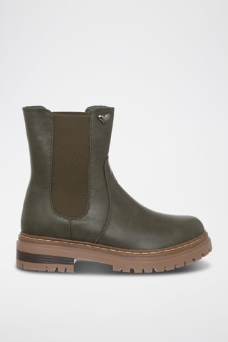 Botins Chelsea - Caqui 