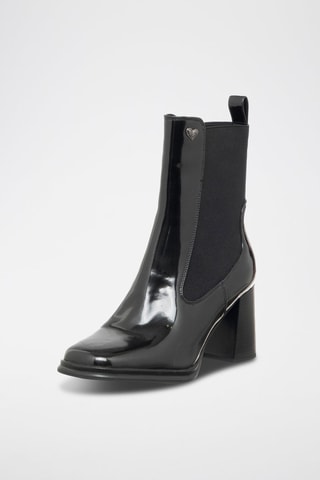 Botins Chelsea envernizados - Preto - Tua By Braccialini