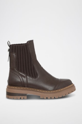 Botins Chelsea - Castanho - Tua By Braccialini