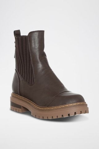 Botins Chelsea - Castanho - Tua By Braccialini